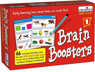 

Tingoking Creative Educational Aids 0987 Brain Boosters - I(Multicolor)