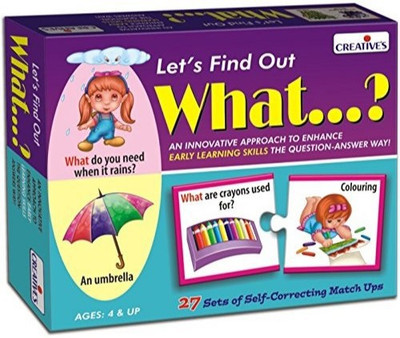 

Tingoking Creative's Let's Find Out What, Multi Color(Multicolor)