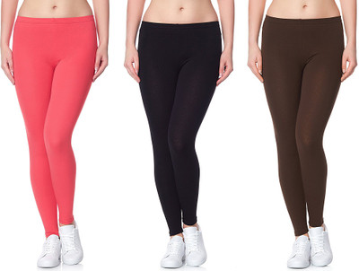 Omikka Ankle Length Western Wear Legging(Multicolor, Solid)