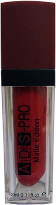 

ADS Pro Matte Edition Mini Lipgloss Shade, Red-412(3 ml, Red)
