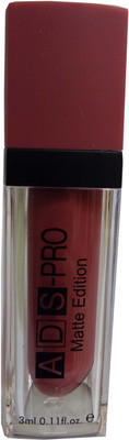 

ADS Pro Matte Edition Mini Lipgloss Shade, RoseBlossom-409(3 ml, Red)