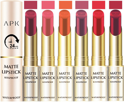 

APK Kissproof Lipstick PK48C(Multicolor, 3.8 g)