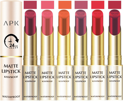 

APK Kissproof Lipstick PK48B(Multicolor, 3.8 g)