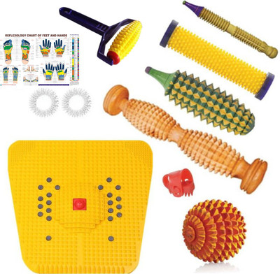 ACM 2000 Acupressure tool kit combo with power mat full body massager kit with all fitness relief massager kit Massager(Multicolor)