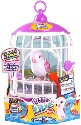 

Little Live Pets Bird with Cage(Multicolor)
