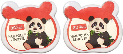 

CartKing Nail Paint Remover Pads, Wet Wipes (Nail Polish Reducer) Pack Of 2(64 g)