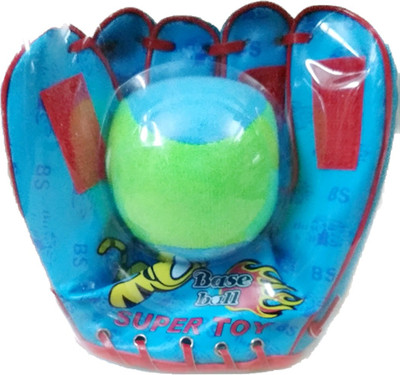

ClueSteps Baseball With Glove (Baseball for your small kids)(Multicolor)