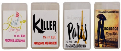 

Fragrance And Fashion Just Fou You, Romance, Evening In paris, Killer Eau de Toilette - 60 ml(For Women)