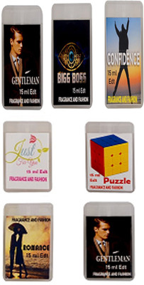 

Fragrance And Fashion Gentleman, Bigg Boss, Confidence,Just For You, Puzzle & Romance EGentleman, Bigg Boss, Confidence,Just For You, Puzzle & Romance Eau de Toilette - 105 ml(For Men & Women)