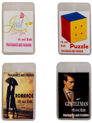 

Fragrance And Fashion Just For You,Puzzle, Romancee And Gentleman Eau de Toilette - 60 ml(For Men & Women)