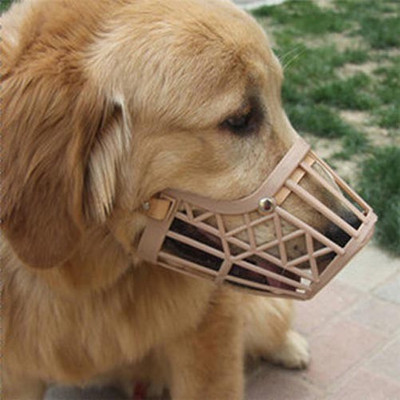 

HM Steels HMSTEELS Plastic Mouth Muzzle (4 No.) Small Other Dog Muzzle(Brown)