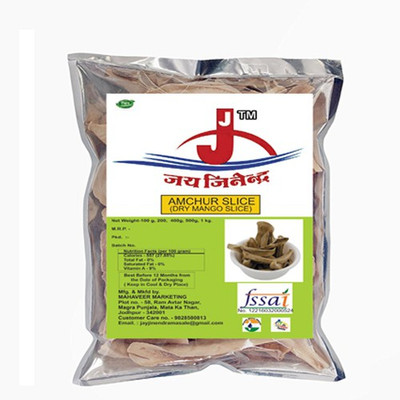 

jai jinendra Natural Amchur Slice (Dry Mango Slice) - 100g Mango Pickle(100 g)