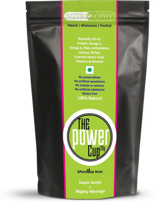 

Nutriosophy Inc Whole Food Protein Smoothie. 100% Natural Protein Blends(1020 g, Unflavored)