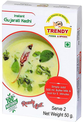 

TRENDY FOODS & SPICES INSTANT GUJRATY KADHI 250 GM (5PC) 250 g(Pack of 5)