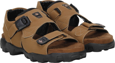 

Emosis Men Tan Sports Sandals