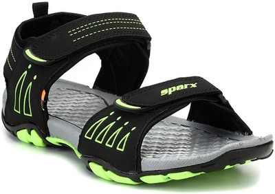 

Sparx Men Black Green Sports Sandals