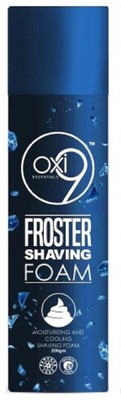 

oxi9 Froster shaving foam pack of 2(200 g)