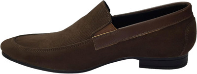

F foot Ffoot-SH-AL0336 Slip On For Men(Brown