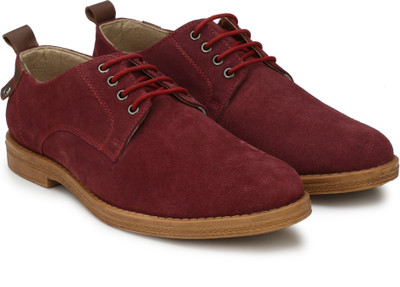 

lufunder Casuals Corporate Casuals For Men(Maroon