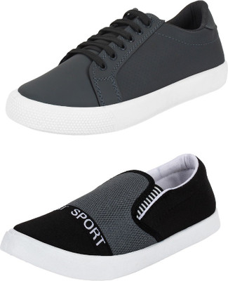 

Trenqs Sneakers For Men(Grey, Black