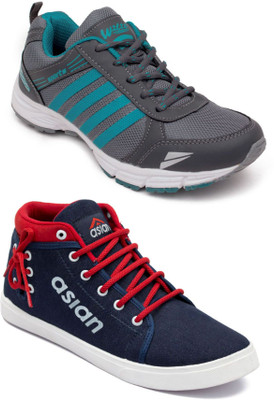 

Asian Casual shoes,Sports Shoes,Phylon Shoes,Walking shoes,Loafers,Sneakers,Traning shoes,Gym shoes, Running Shoes For Men(Multicolor