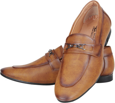 

Emosis BurnishedÂ Slip On For Men(Tan