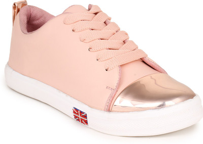 

D-SNEAKERZ Casual Partywear Wedding Sneakers Shoes For Women And Girls Gold Color Casuals For Women(Gold