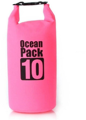 

Arura Waterproof 10 L Pack Wading Drifting Package Swimming Dry Bag Small Travel Bag(Pink)