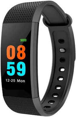 

Excelvan LeSartorial I9 ( Heart Rate Monitor + Sedentary Reminder + Waterproof + Long standby + USB Charge ) Smart band ideal for unisex , professional adults , fitness enthusiast(Black Strap, Size : Free size)