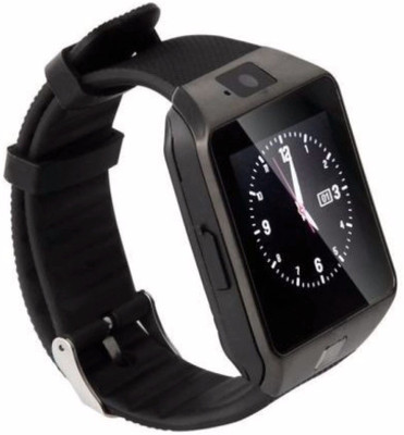 

Amgen DZ09 4-G 10Black Smartwatch android Black Smartwatch(Black Strap Free Size)
