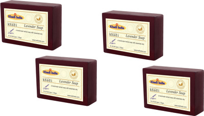 

Leafveda Lavender Soap pack of 4(500 g, Pack of 4)