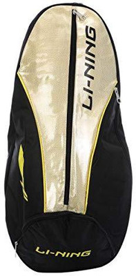 

Li-Ning ABSJ406 Badminton Kit Bag Backpack Style Kit Bag(Black, Kit Bag)