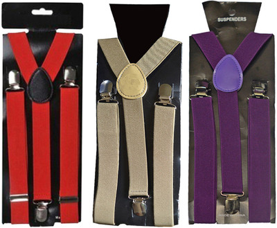 

Loopa Y- Back Suspenders for Men(Multicolor)