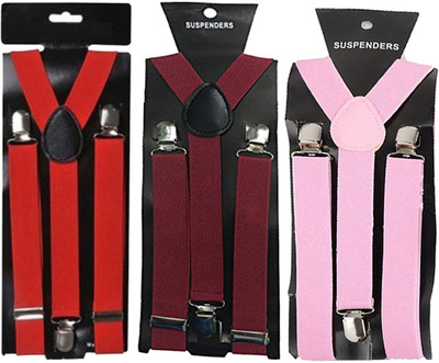 

Loopa Y- Back Suspenders for Men(Multicolor)