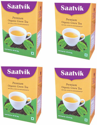 

saatvik Premium Organic Green Tea(100 g, Box)