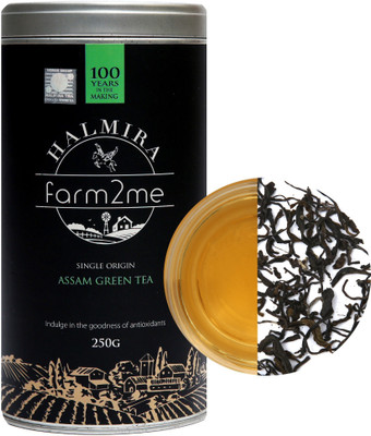 

Halmira Tea Halmira Farm2me Assam Green Tea Unflavoured Green Tea(250 g, Drum)