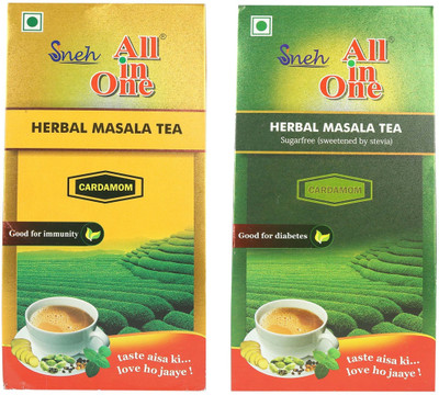

All in one combotea Cardamom Masala Tea Bags(400 g, Box)