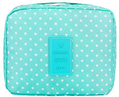 

House of Quirk Cosmetic Pouch(Green)