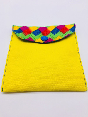 

Meher Collection Cosmetic Pouch(Multicolor), Multicolor;yellow