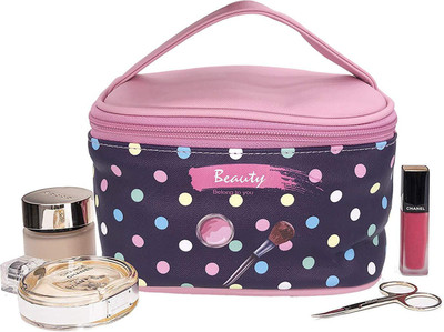 

House of Quirk Cosmetic Pouch(Multicolor)