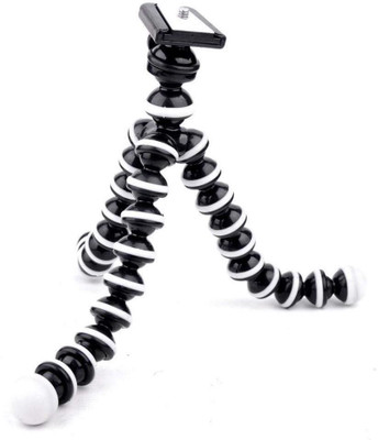 

SYGA Small Flexible Bendable Octopus Tripod with Quick-Release Plate for Digital Camera Tripod(Black, Supports Up to 500 g)