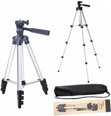 

Padraig Tripod - 3110 Portable & Foldable Camera - Mobile Tripod With Mobile Clip Holder Bracket Tripod(Black, Supports Up to 1500 g)