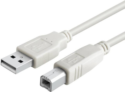 

Etake TV-out Cable White 1.5 Meter Usb 2.0 Printer Cable(White, For Computer)
