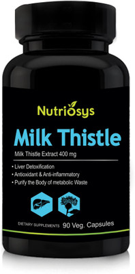 

Nutriosys Milk Thistle - 400mg,Capsules(90 No)