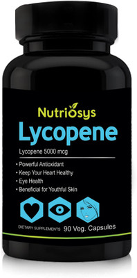 

Nutriosys Lycopene with Multivitamins - 5000mcg(90 No)