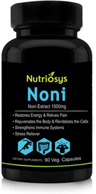 

Nutriosys Noni - 1000mg,Veg Capsules(90 No)