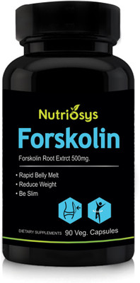 

Nutriosys Forskolin - 500mg ,Veg Capsules(90 No)