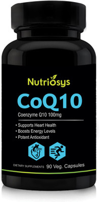 

Nutriosys CoQ10 100mg ,Veg Capsules(90 No)