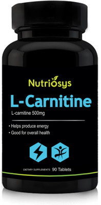 

Nutriosys L-carnitine 500mg,Tablets(90 No)