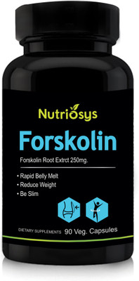 

Nutriosys Forskolin - 250mg ,Veg Capsules(90 No)